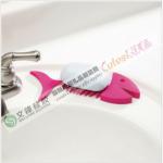 Eco-friendly silicone soap holder good for hotel with cute fish bone shape