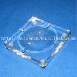 Practical clear acrylic soap plate