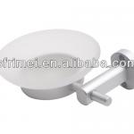 Very High Quality Space Aluminum Bathroom Soap Dish Holder Unique Simple Design Durable Shapely Decorative KL-A-2204