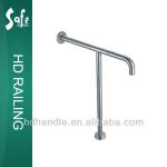 SUS304 grade stainless steel drop down grab bar for toilet-HD-T09