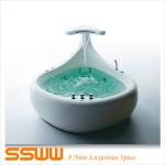 SSWW Luxury Whale Massage Bathtub Intelligent
