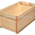 Wooden bathtub kiso-hinoki Helper Assist Type-008HS2