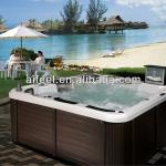 New design hot sale fashionable outdoot / indoor spa and hot tub