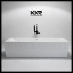 New Invention 2014 Luxury Wholesale Bathroom Freestanding Solid Surface Bathtub
