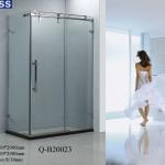 tempered glass shower room/ tempered glass shower enclosure (Q-B20023)/GUESS