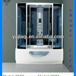 2013 big size rectangle whirlpool massage steam shower cabin with competitive price