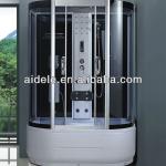 tempered glass ROSH standard enjoyable steam shower with foot masage