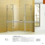 diamond hinge door shower enclosure