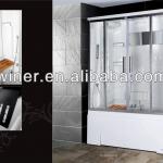 Steam room with steam and shower function white steam room