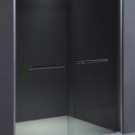 England style double sliding glass shower doors