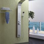 304stainless steel hydrotherapy massage simple classic style shower panel