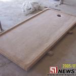 bathroom shower tray, stone trays,marble tub surround