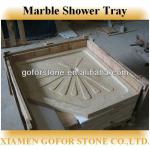 Top qualtiy natural stone shower base-Gofor- shower tray