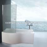 Acrylic corner bathtub