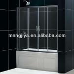 bathroom shower stall Sliding bath screen for bathtub in china