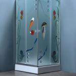 design glass of shower enclosure AJL-1102