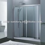 high quality double sliding door folding simple shower enclosure shower screen shower door