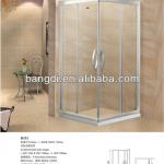 B252 square sliding door shower cabin