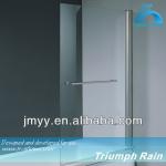 AOOC1504CL Frameless tempered glass shower over bath screen