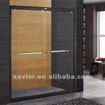 8mm tempered glass aluminum frame sliding door screen