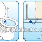 The SMALLEST and SMART bidet toilet in the world! --- Cold water non electrical micro bidet HS-B8100
