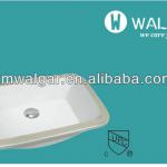 cUPC Rectangular Undermount Bathroom Ceramic Sink,Undermount Porcelain Sink/Basin