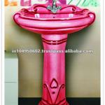Sterling wash basin with Pedestal Rustic Sanitaryware-