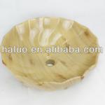 HP8108 ceramic sanitary wares wooden pattern wash basin-HP8108