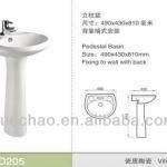 hotsell pedestal basin,ceramic basin,sanitary wares,sink