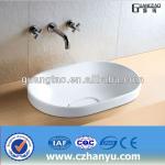 GT-5006A Bathroom Modern Oval In-counter Basin