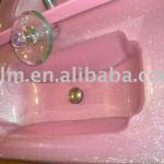 special shape glass sink