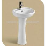 hot sale sinks washbasin with pedestal 2048