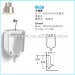 hot sale new design ceramic wall-hung urinal-0258-8636