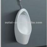 Porcelain ceramic wall-hung mens urinal bowl