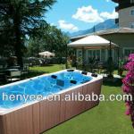acrylic endless outdoor swim spa,acrylic 5.8m discount swimming spa cheap