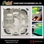 New arriveal Amber outdoor spa hottub with LED light jets