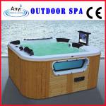 Outdoor massage bathtub with TV DVD AT-9316