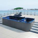 Monalisa outdoor swimming pool with surf jet M-3323