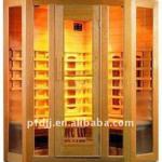 High Quality cedar &amp; hemlock beautiful Infrared Sauna Room