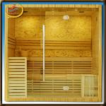 2014 new design stone stove sauna,popular traditional sauna room,wet steam sauna house-IDS-LX52