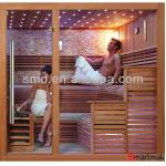 sauna luxurious wooden traditional sauna