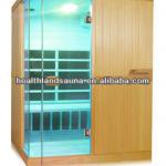 carbon nano heater infrared sauna cabin of four persons