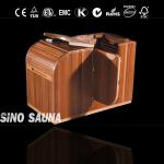 Well-being and health-care half-body far infrared wood sauna carbin