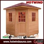 fir outdoor sauna room for 5-6 person