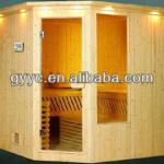 sauna and steam combined room