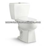 UPC certified North America popular Two piece toilet ceramic WC