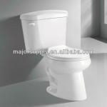 Two piece 1.6GPF single flush toilet Round &amp; Elongated