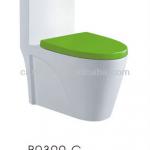 B0399-C modern coloured one-piece water closet