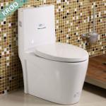 KROO sanitary wares one piece toilet soft closing seat and cover new model modern style