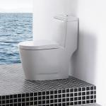WC/one piece toilet seat/S-trap toilet seat/VB-1068/VAMA-VB-1068